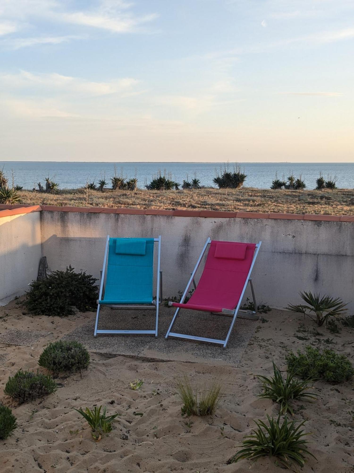 Superbe Vue Sur L'Ocean, Acces Direct A La Plage Ла-Транш-сюр-Мер Экстерьер фото