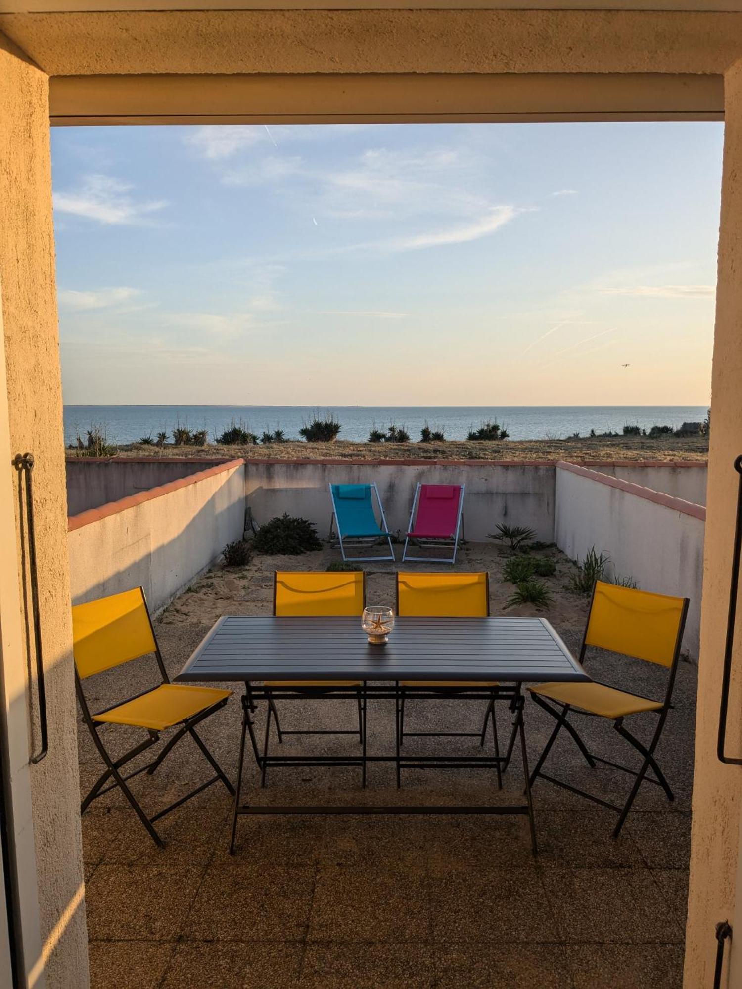 Superbe Vue Sur L'Ocean, Acces Direct A La Plage Ла-Транш-сюр-Мер Экстерьер фото